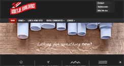 Desktop Screenshot of koetjebuilders.com